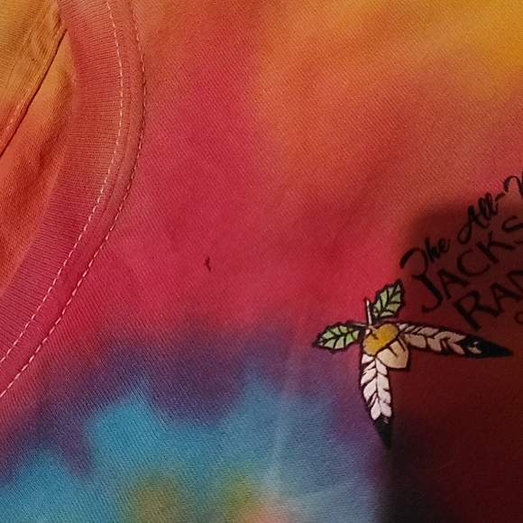 Vintage Jackson Rancheria Casino Hog Wild Tie Dye T Shirt - Picture 2 of 5